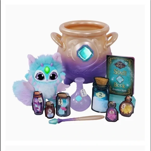 New Magic Mixies Multi Color Gem Purple Yellow Cauldron +3 Magical Mist … - Picture 9 of 10